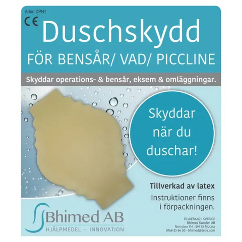 Duschskydd för piccline/bensår - Hygien - Trygga Hjälpmedel