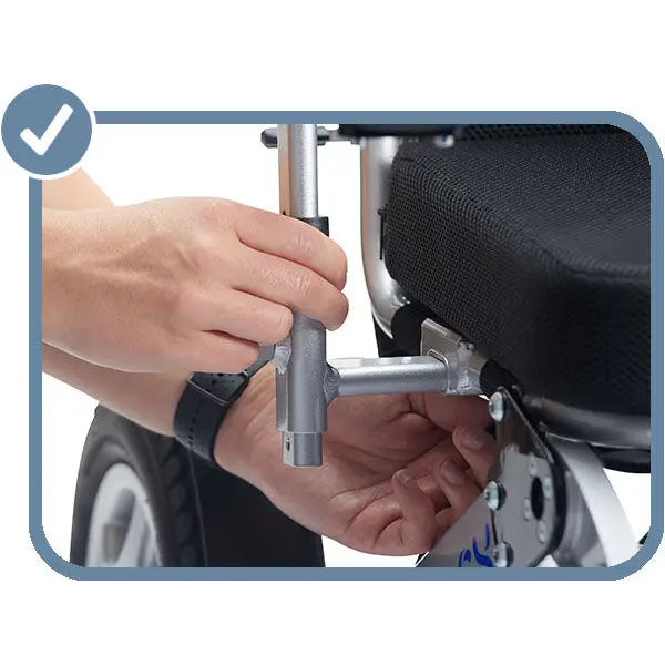 Eloflex K Elrullstol för barn och ungdom - eloflex - Trygga