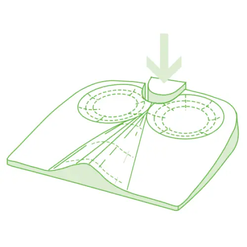 Kilkudde formad Sissel - Komfort - Trygga Hjälpmedel En kil