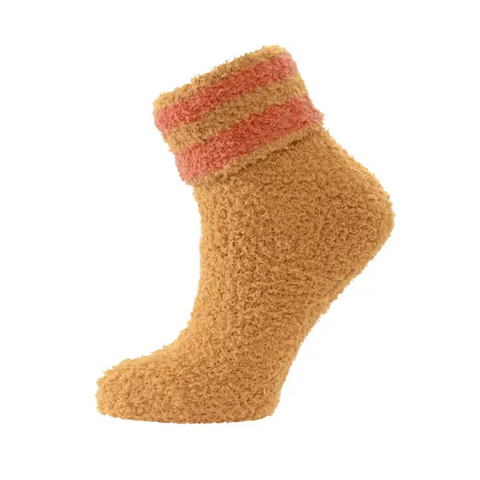 Mjuk socka Trofé One size - Orange med orange bord