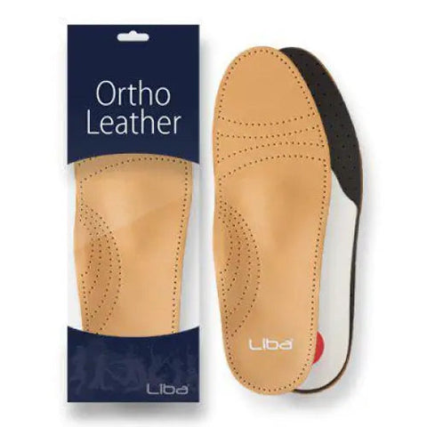 Liba Ortho Leather Lädersula - Strumpor Trygga Hjälpmedel