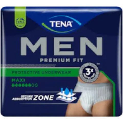 TENA Men Premium Fit Maxi - S/M - Hygien - Trygga