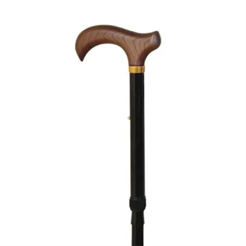 Vikbar käpp svart - Förflyttning - Trygga Hjälpmedel