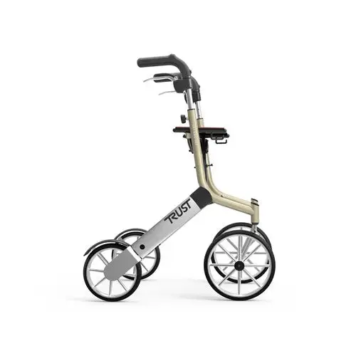 Rollator Let’s Go Out - Beige/Silver - Rollatorer - Trygga
