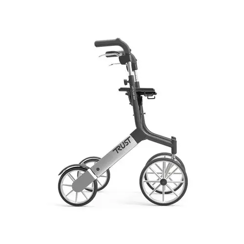 Rollator Let’s Go Out - Svart/Silver - Rollatorer - Trygga